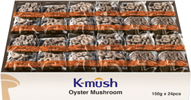 Oyster Mushroom 150g 24pcs