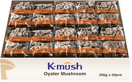 Oyster Mushroom 200g 20pcs
