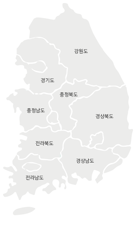 한국지도